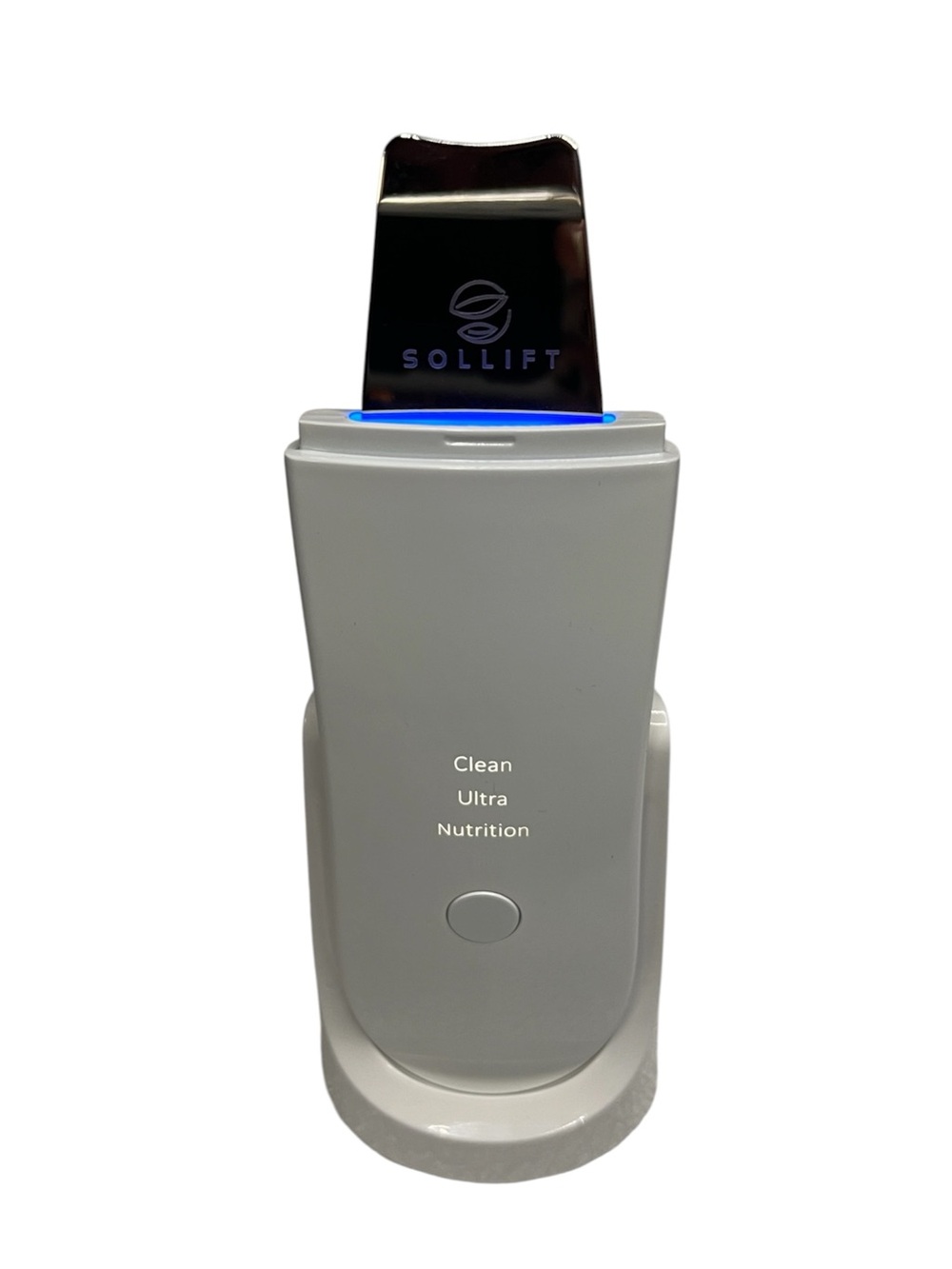 Sollift Gray Ultrasonic Skin Scrubber - Deep Pore Cleaner